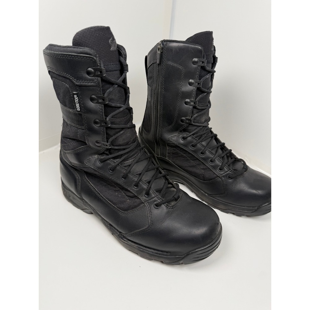 Danner Boots Mens 10 EE Black Striker Torrent Side-Zip 8 Tactical Gore-Tex 43013